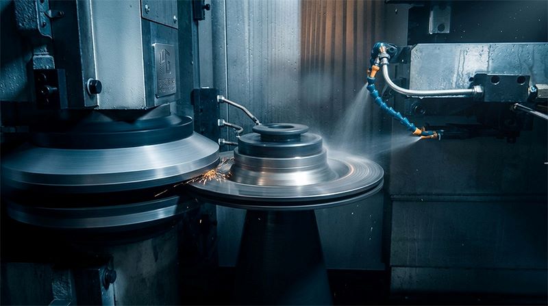 激光熔覆刹车盘对磨机床