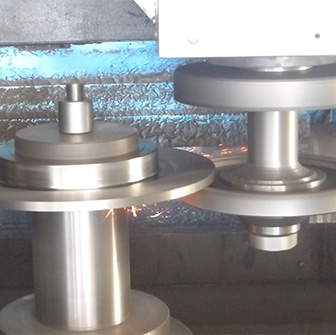 立式车磨一体机 连车带磨加工刹车盘